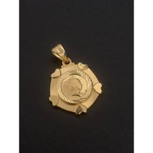 Load image into Gallery viewer, 18K Gold Pendant Queen Crown Heart 1.48 grams - Rafant
