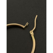 Load image into Gallery viewer, 18K Gold Earrings Hoops Loops 1.34 grams - Rafant
