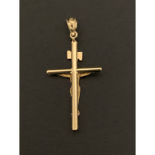 Load image into Gallery viewer, 18K Gold Pendant Cross Jesus Christ 1.11 grams - Rafant
