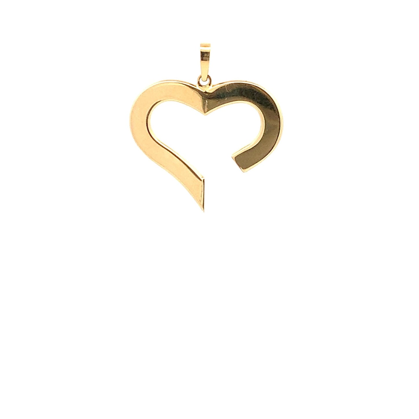 18K Yellow Gold Pendant 1.65 grams with Defects - Rafant
