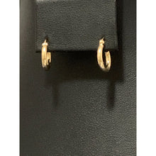 Load image into Gallery viewer, 18K Gold Earrings Hoops Loops Small 0.87 grams - Rafant
