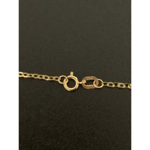 Load image into Gallery viewer, 18K Gold Necklace Chain Cable Link 17.75&quot; with Mother Mary Pendant 1.53 grams - Rafant
