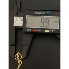 Load image into Gallery viewer, 18K Gold Necklace Chain 18 inches Heart Infinity Pendant 1.32 grams - Rafant
