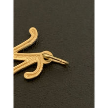 Load image into Gallery viewer, 18K Gold Pendant Charm Letter N 0.69 grams - Rafant
