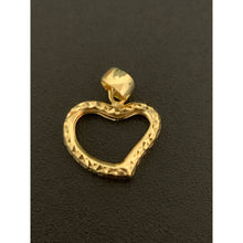 Load image into Gallery viewer, 18K Gold Pendant Charm Open Heart 0.44 grams - Rafant
