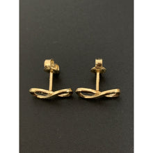 Load image into Gallery viewer, 18K Gold Earrings Infinity 1.46 grams Small - Rafant
