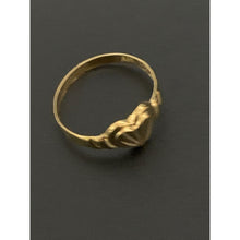 Load image into Gallery viewer, 18K Gold Ring Heart 1.12 grams S 8.25 - Rafant
