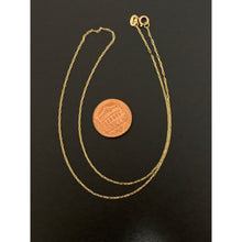 Load image into Gallery viewer, 18K Gold Necklace Chain 15.75 inches 0.92 grams - Rafant
