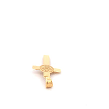 Load image into Gallery viewer, 18K Yellow Gold Pendant Cross Jesus Christ Religious 1.53 grams - Rafant
