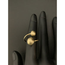 Load image into Gallery viewer, 18K Gold Ring Double Balls 1.48 grams Size 6 - Rafant
