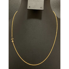 Load image into Gallery viewer, 18K Gold Necklace Chain Rope 20 inches 1.90 grams - Rafant
