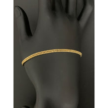 Load image into Gallery viewer, 18K Gold Bracelet Curb Chain 2.62 grams Size 7.5 inches - Rafant
