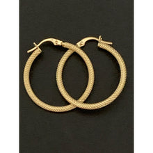 Load image into Gallery viewer, 18K Yellow Gold Earrings Hoops Loops - Rafant
