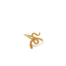 Load image into Gallery viewer, 18K Gold Ring Snake 0.98 grams Size 5.75 - Rafant
