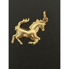 Load image into Gallery viewer, 18K Gold Pendant Horse 0.71 grams - Rafant

