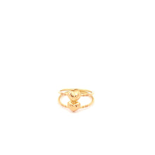 Load image into Gallery viewer, 18K Yellow Gold Ring Heart 0.98 grams Size 4.75 - Rafant
