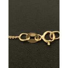 Load image into Gallery viewer, 18K Gold Necklace Chain 17.50 inches with Mother Mary Pendant 1.66 grams - Rafant
