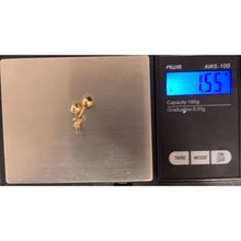 Load image into Gallery viewer, 18K Gold Earrings Stud Polished Balls 1.55 grams - Rafant
