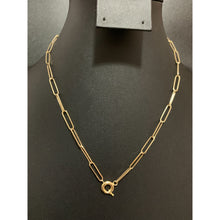 Load image into Gallery viewer, 18K Gold Necklace Paperclip 17.25 inches 2.91 grams - Rafant
