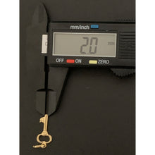 Load image into Gallery viewer, 18K Gold Pendant Key - Rafant
