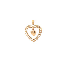 Load image into Gallery viewer, 18K Yellow Gold Pendant Heart 1.26 grams - Rafant

