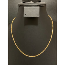 Load image into Gallery viewer, 18K Gold Chain Necklace Rope 2.76 grams 18 inches - Rafant
