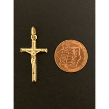 Load image into Gallery viewer, 18K Gold Pendant Cross 1.12 grams - Rafant
