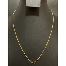 Load image into Gallery viewer, 18K Gold Necklace Chain Curb 20 inches 1.20 grams - Rafant
