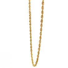 Load image into Gallery viewer, 18K Gold Necklace Chain 20 inches Rope 2.16 grams - Rafant
