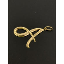 Load image into Gallery viewer, 18K Gold Pendant Letter A 1.62 grams - Rafant
