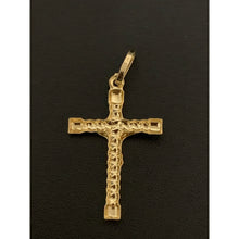 Load image into Gallery viewer, 18K Gold Pendant Cross 0.71 grams - Rafant
