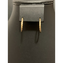 Load image into Gallery viewer, 18K Gold Earrings Hoops Loops 1.19 grams Small - Rafant

