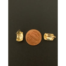 Load image into Gallery viewer, 18K Gold Earrings French Clips 1.29 grams - Rafant
