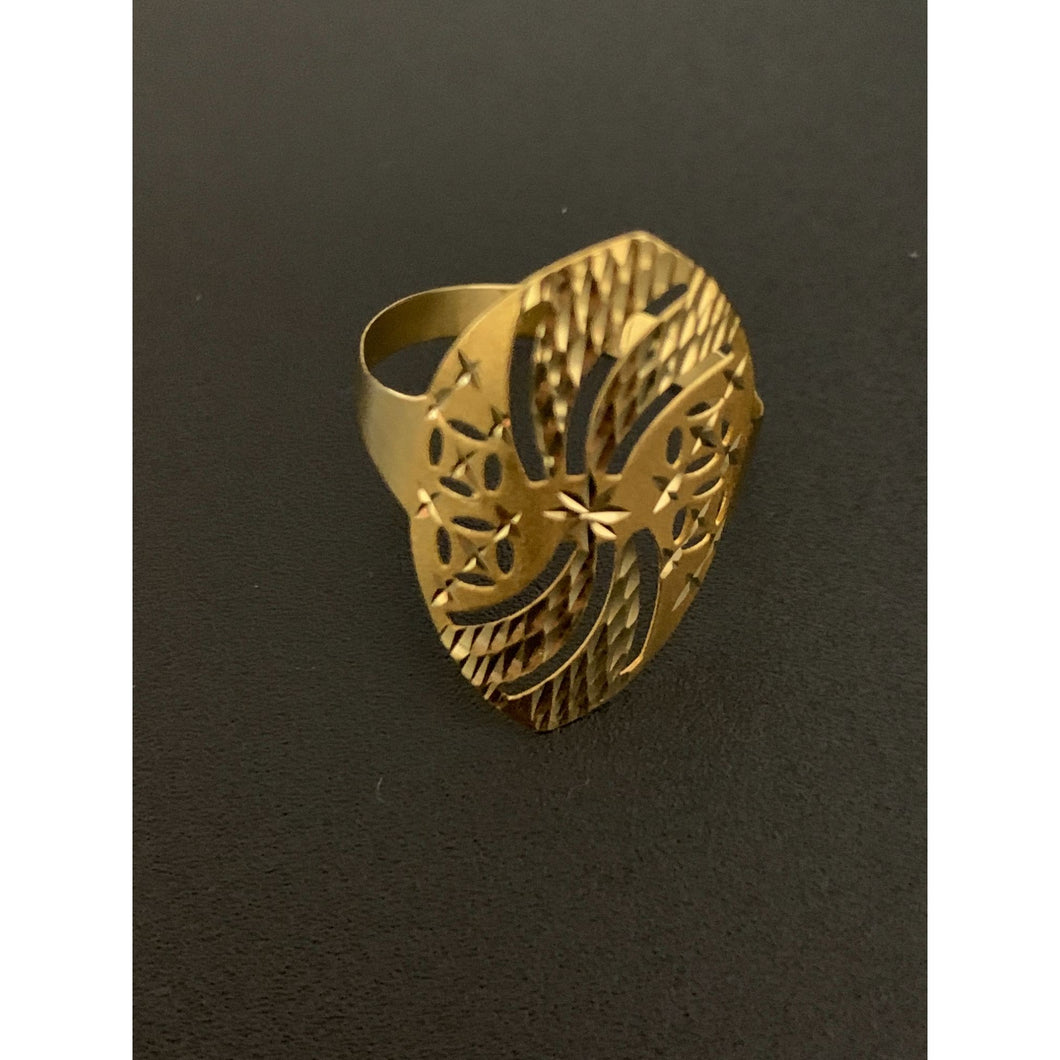 18K Gold Ring 1.33 grams Size 7.5 - Rafant