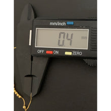 Load image into Gallery viewer, 18K Gold Bracelet Charm Beads Size 6.25&quot; plus 1&quot; extension 0.56 grams - Rafant
