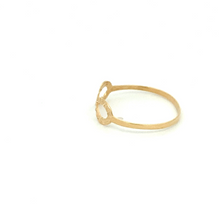 Load image into Gallery viewer, 18K Gold Ring Infinity Size Size 6.5 - Rafant
