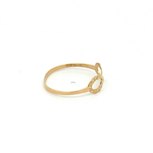 Load image into Gallery viewer, 18K Gold Ring Infinity Size Size 6.5 - Rafant
