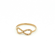 Load image into Gallery viewer, 18K Gold Ring Infinity Size Size 6.5 - Rafant
