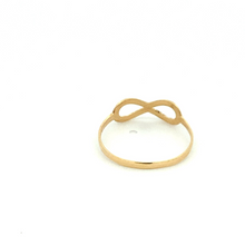 Load image into Gallery viewer, 18K Gold Ring Infinity Size Size 6.5 - Rafant
