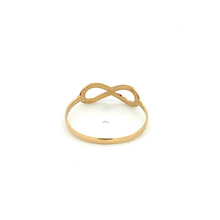 Load image into Gallery viewer, 18K Gold Ring Infinity Size Size 6.5 - Rafant
