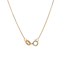 Load image into Gallery viewer, 18K Gold Necklace Chain Box 18&quot; Tiny Beads 1.22 grams - Rafant
