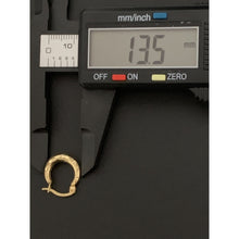 Load image into Gallery viewer, 18K Gold Earrings Hoops Loops Small 1.28 grams - Rafant
