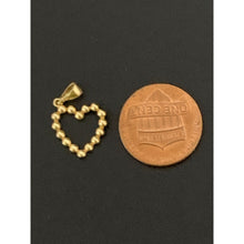 Load image into Gallery viewer, 18K Gold Pendant Heat 0.99 grams - Rafant
