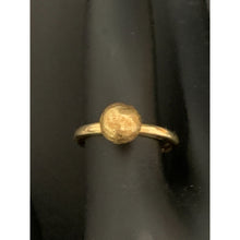 Load image into Gallery viewer, 18K Gold Ring Ball 1.24 grams Size 5.75 - Rafant
