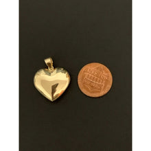 Load image into Gallery viewer, 18K Gold Pendant Puffed Heart 3.56 grams - Rafant
