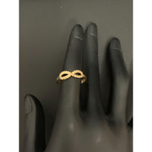Load image into Gallery viewer, 18K Gold Ring Infinity Heart 1.77 grams Size 8 - Rafant
