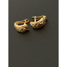 Load image into Gallery viewer, 18K Gold Earrings French Clips 1.74 grams Lightweight - Rafant
