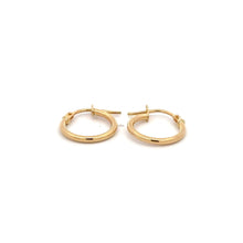 Load image into Gallery viewer, 18K Gold Earrings Hoops Small 0.82 grams - Rafant
