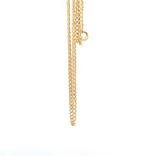 Load image into Gallery viewer, 18K Yellow Gold Necklace Chain Curb 15.75 inches 1.01 grams - Rafant
