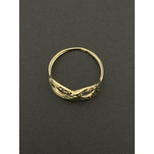 Load image into Gallery viewer, 18K Gold Ring Infinity 1.42 grams Size 5.5 - Rafant
